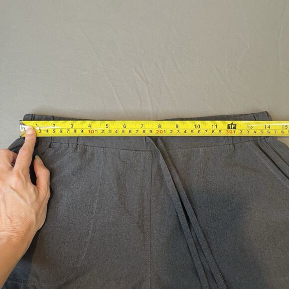 Albion Fit Jetsetters Jogger Pants Size XS Petite Gray Ankle Zip Athleisure - Picture 5 of 7